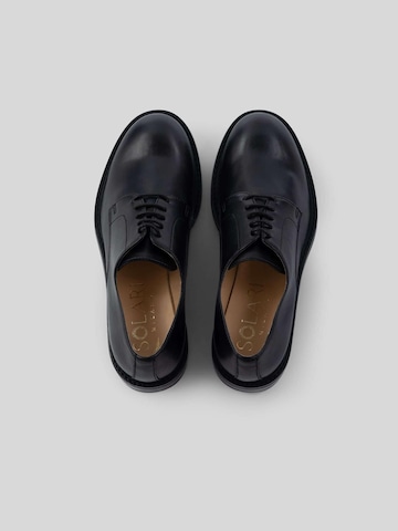 Solari Milano Schnürschuh 'Derby' in Schwarz