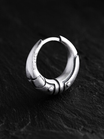 REYTEL - Pendientes 'AXE' en plata
