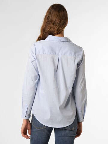 Marie Lund Blouse in Blauw