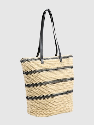 PIECES Strandtas in Beige