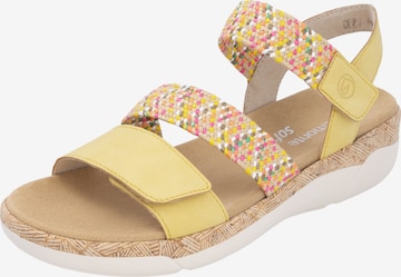 REMONTE Sandale in Gelb: Vorderseite