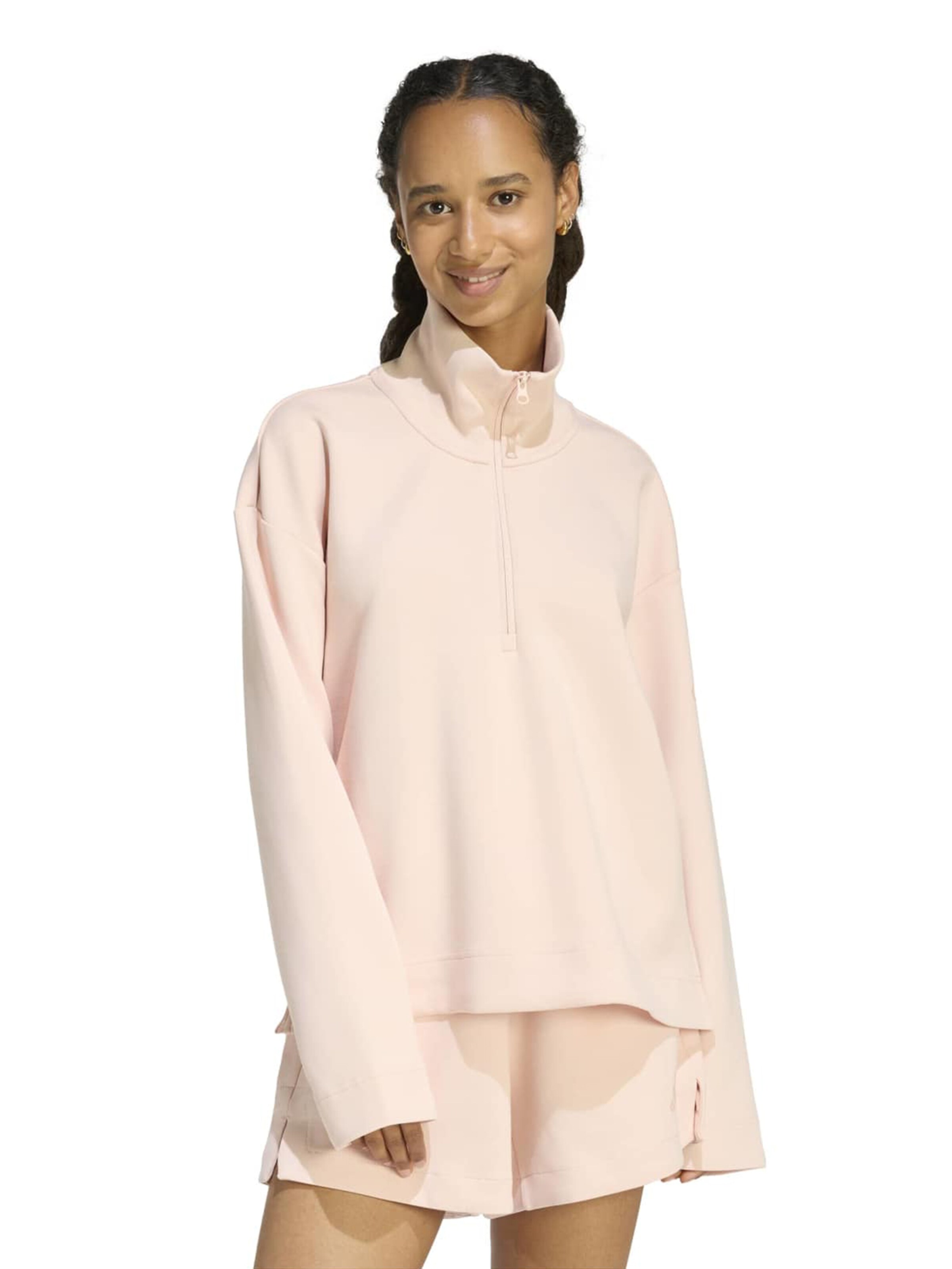 ADIDAS SPORTSWEAR Αθλητική μπλούζα φούτερ 'ALL SZN' σε ροζ: μπροστά