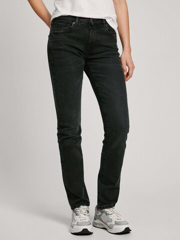 Pepe Jeans Slimfit Jeans in Schwarz: Vorderseite
