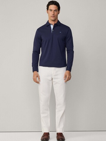 Hackett London Poloshirt in Blau