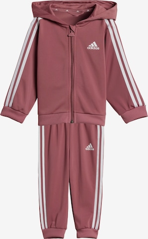 ADIDAS SPORTSWEAR Tracksuit 'Essentials' in Red: front