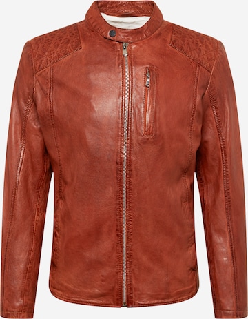 FREAKY NATION Between-Season Jacket 'Kiano' in Brown: front