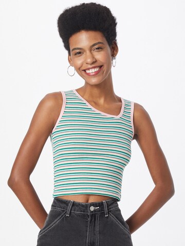 Nasty Gal - Top en verde: frente