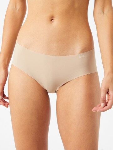 UNDER ARMOUR Sportunterhose in Beige: predná strana