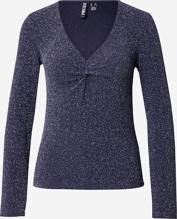 PIECES Shirts 'PCLINA' i blå: forside