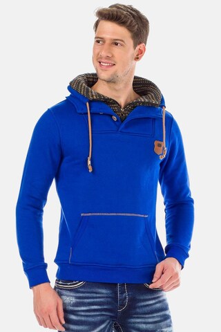 CIPO & BAXX Sweatshirt in Blue