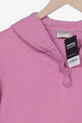 VIA APPIA DUE Sweatshirt & Zip-Up Hoodie in L in Pink