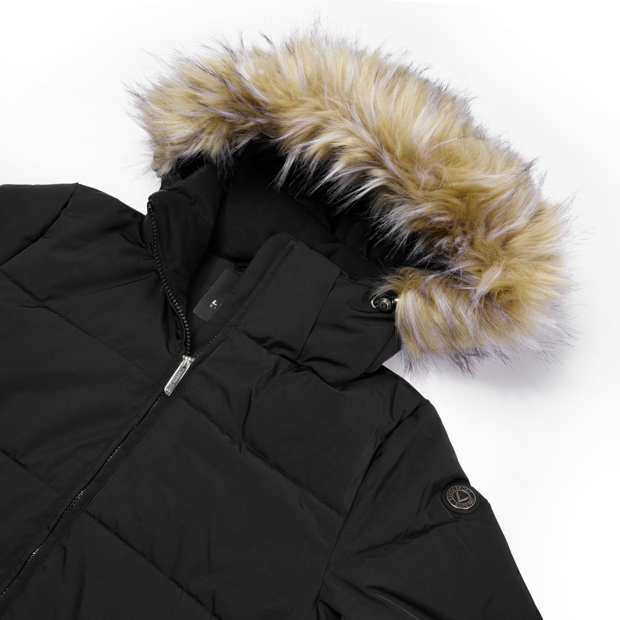 LUHTA Funktsionaalne mantel 'Iisalmi', värv must