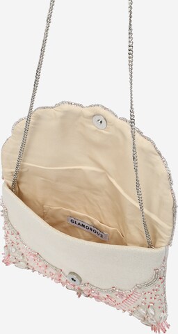 Pochette GLAMOROUS en beige