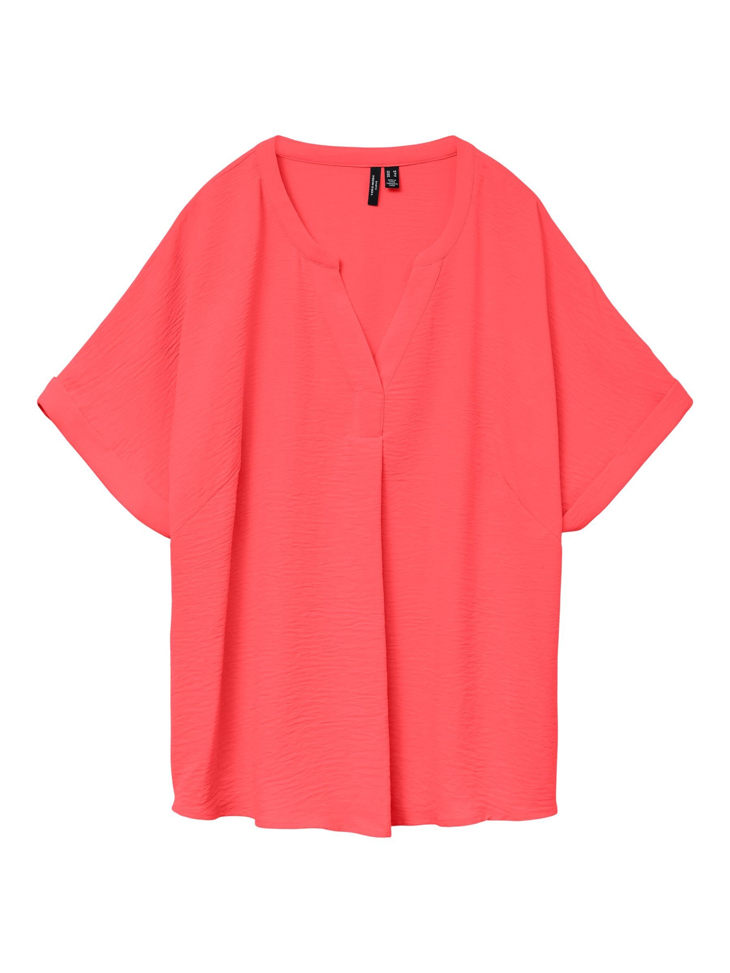 Vero Moda Curve Blouse 'VMCElva' in Orange: front