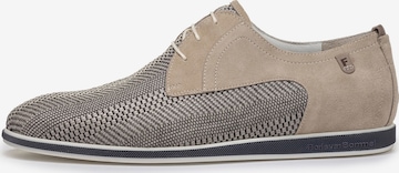 Floris van Bommel Lace-Up Shoes 'Presli 02' in Grey: front