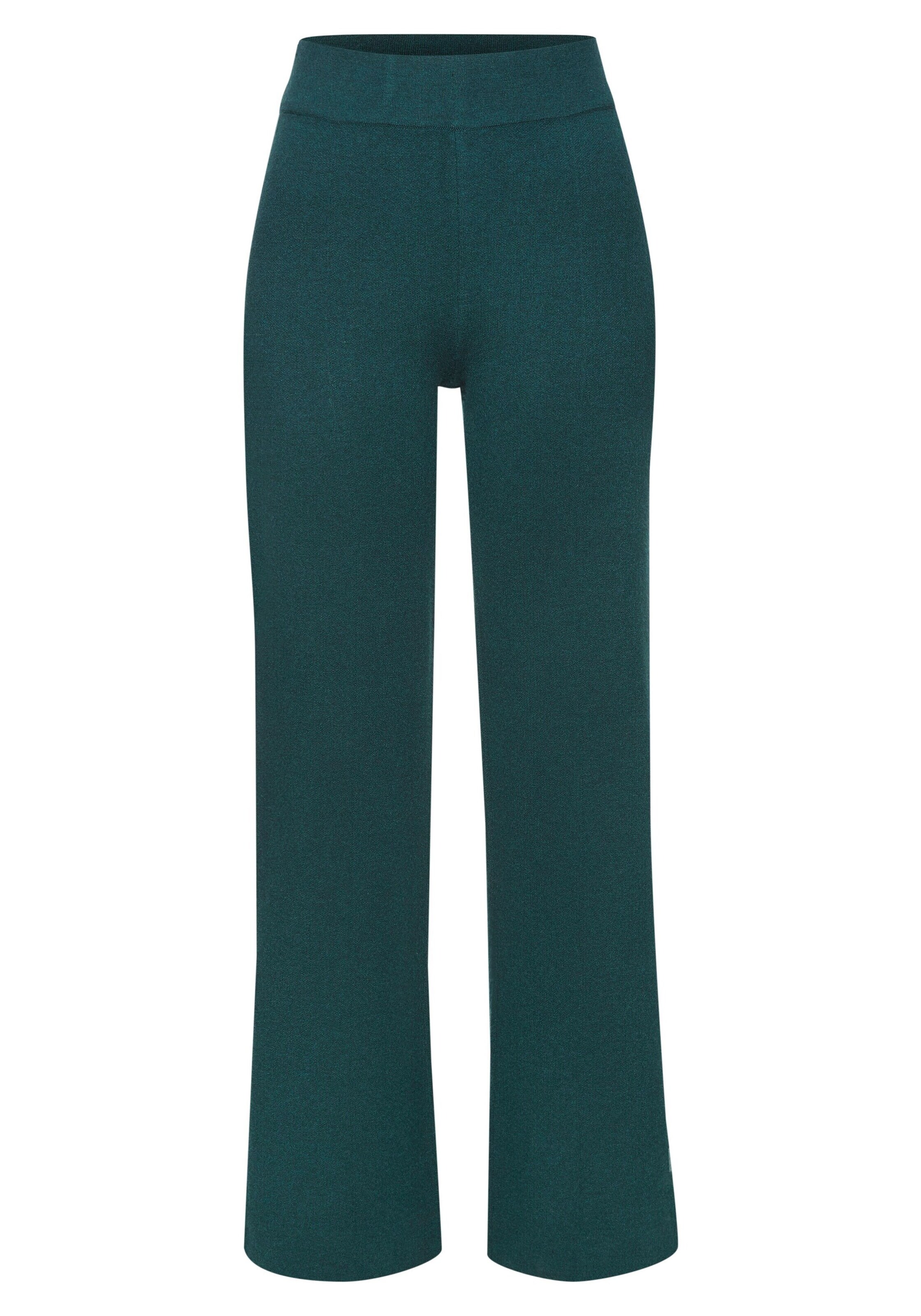 Loosefit Pantaloni di Elbsand in verde: frontale