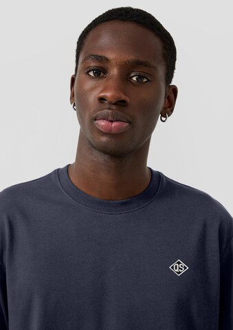 QS Shirt in Blau