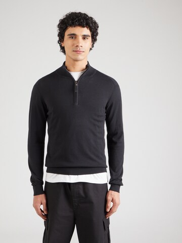 INDICODE Sweater 'Ancona' in Black: front