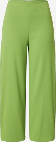 DRYKORN Wide leg Trousers 'Seal' in Green: front