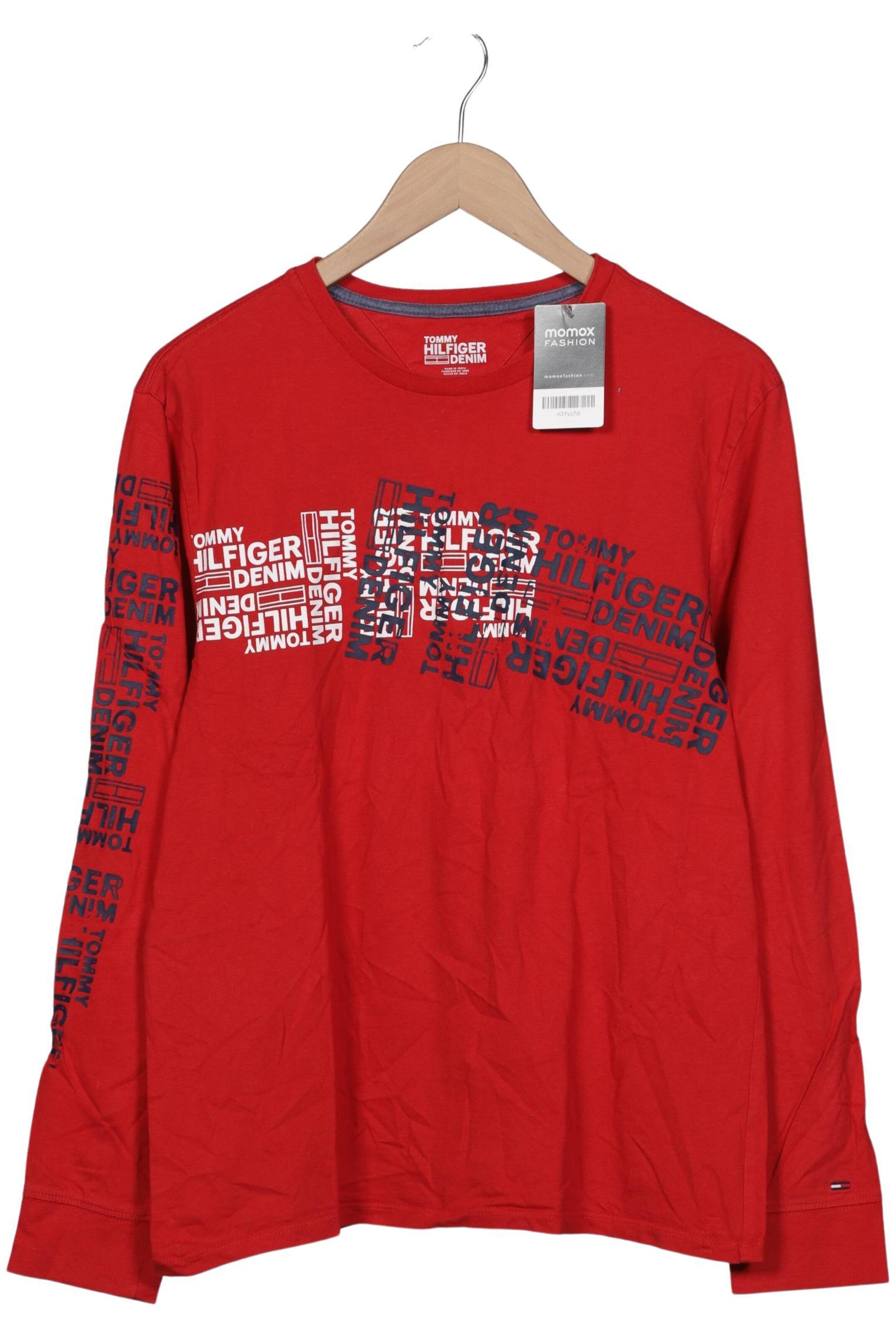Tommy Jeans Shirt in M in Red: front