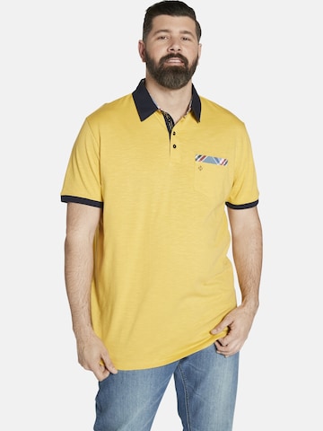 Charles Colby Shirt ' Earl Breandan ' in Geel: voorkant