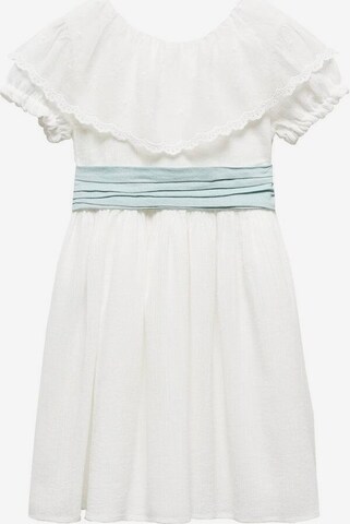 MANGO KIDS Dress 'Sara' in White: front