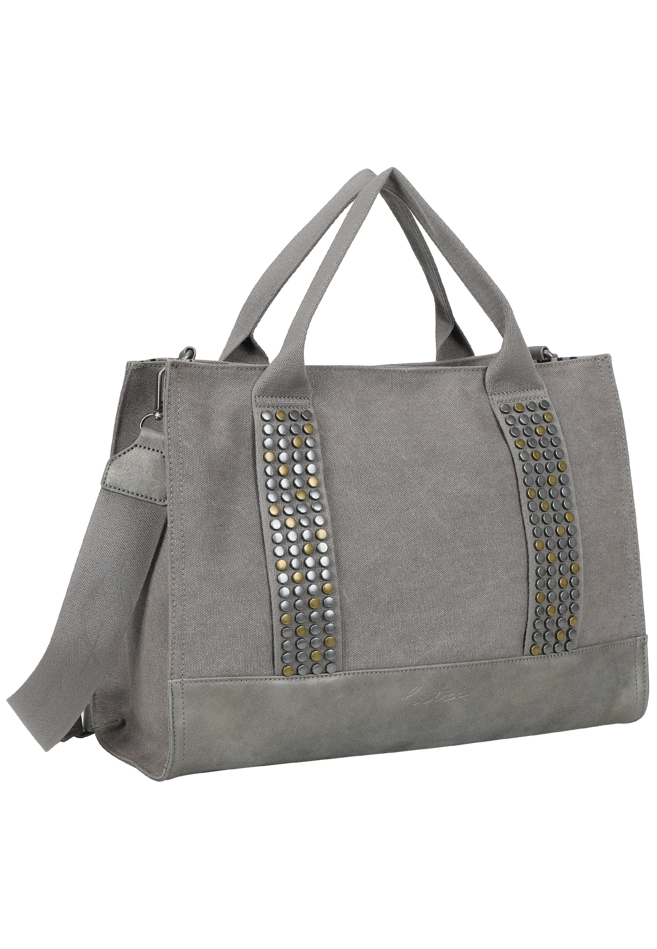 Fritzi aus Preußen Shopper 'Tote Bag Limited Rivet' in Grijs