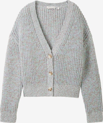 TOM TAILOR DENIM Strickjacke in Beige: predná strana