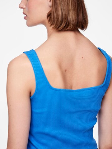 PIECES Top 'NUKISA' in Blue