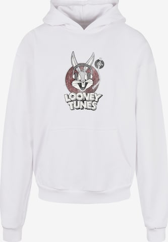 F4NT4STIC Sweatshirt 'Looney Tunes Bugs Bunny' in Weiß: Vorderseite