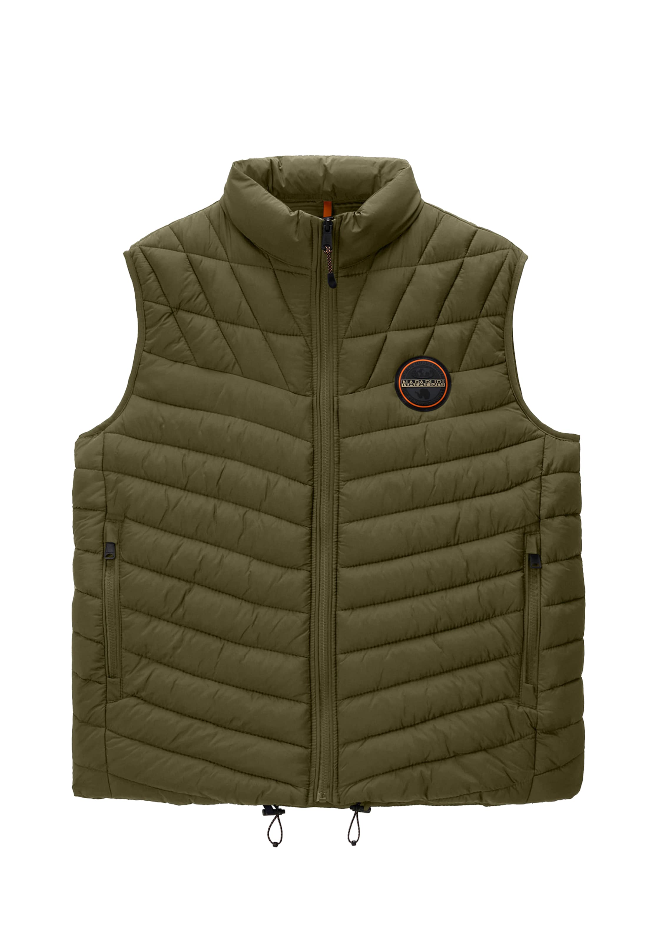 NAPAPIJRI Vest 'A-LAPAZ' in Green: front