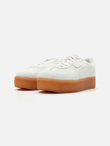 PUMA Ниски маратонки 'Palermo Elevata' в бяло: отпред