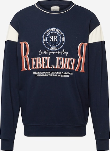 Redefined Rebel Sweatshirt 'Jordy' in Blauw: voorkant