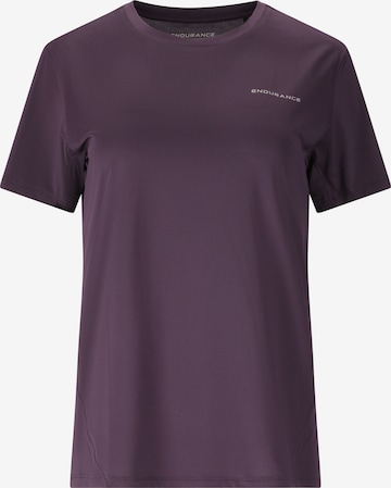 ENDURANCE Functioneel shirt 'Nan' in Lila: voorkant