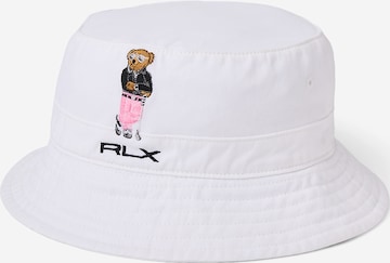 Polo Ralph Lauren Hat in White: front