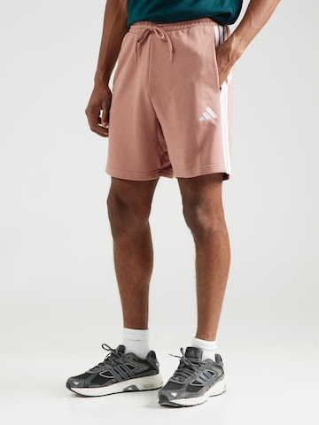 ADIDAS SPORTSWEAR Regular Sports trousers in Purple: front