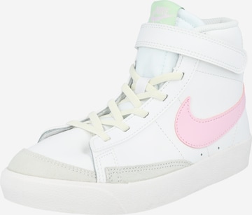 Nike Sportswear - Sapatilhas 'Blazer 77' em branco: frente