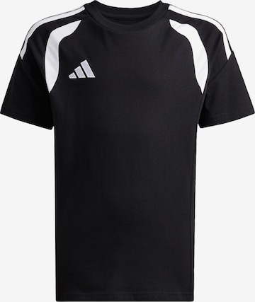 ADIDAS PERFORMANCE - Camisa funcionais 'Tiro26 League' em preto: frente