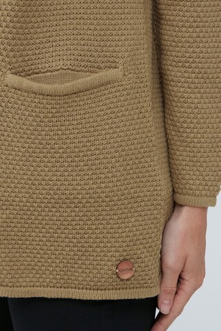 Oxmo Knit Cardigan 'Hilda' in Brown