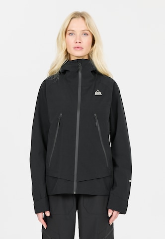 SOS Outdoor jacket 'Talinis' in Black: front