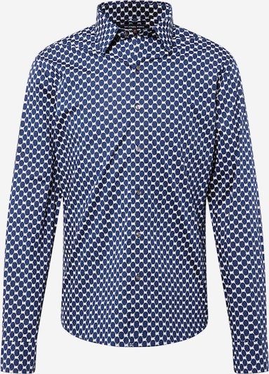 Michael Kors Button Up Shirt in Dark blue / White, Item view