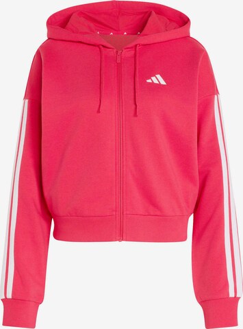 ADIDAS SPORTSWEAR Спортивная кофта 'Essentials' в Ярко-розовый: спереди