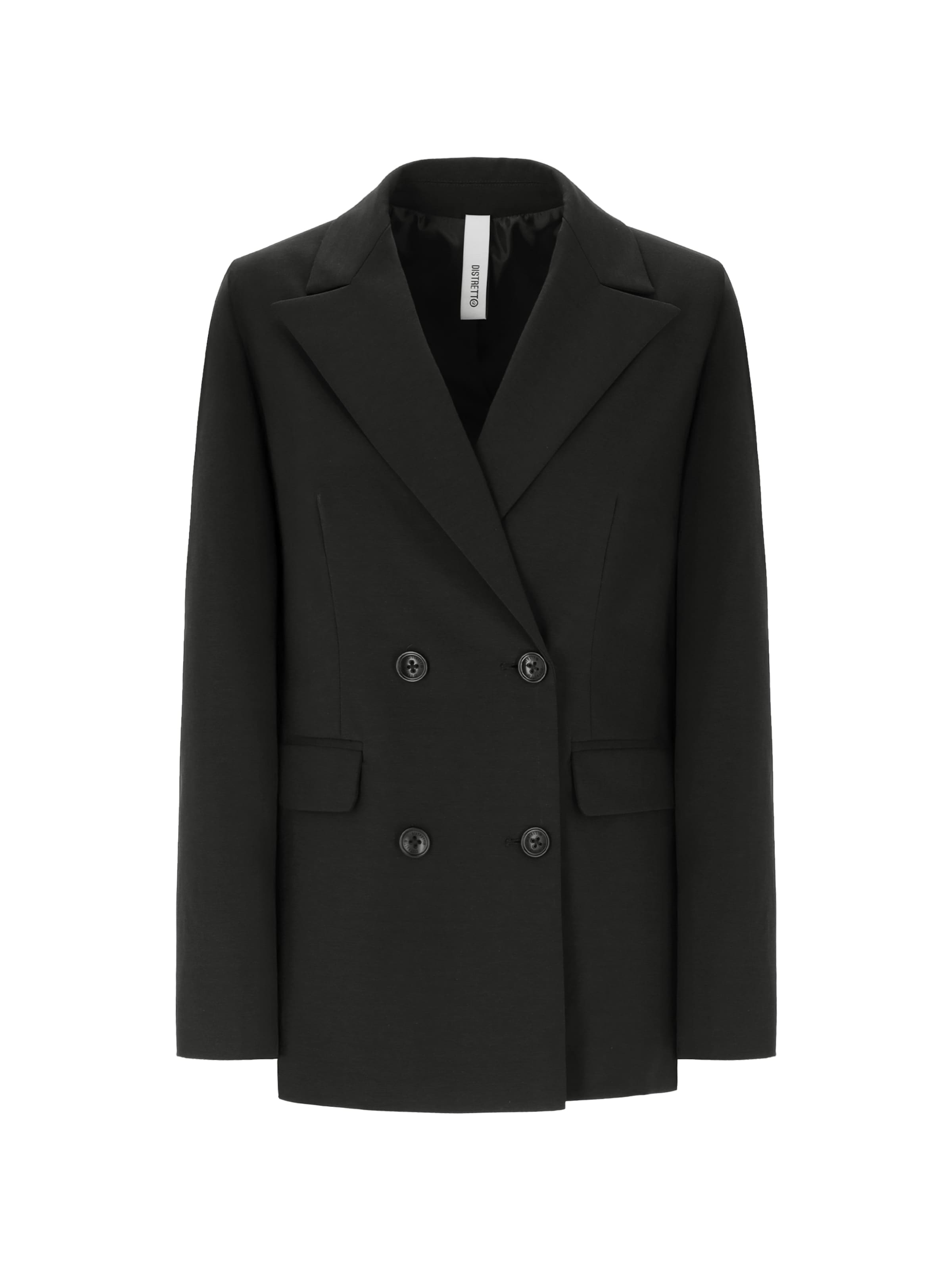 Distretto12 Blazer 'Milano' in Black: front