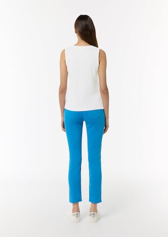 comma casual identity Top in White: back