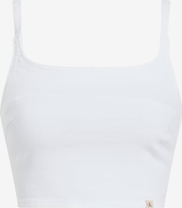 balta Calvin Klein Jeans Palaidinė be rankovių: priekis