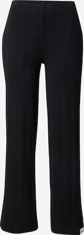 Calvin Klein Jeans Bootcut Kalhoty – černá: přední strana