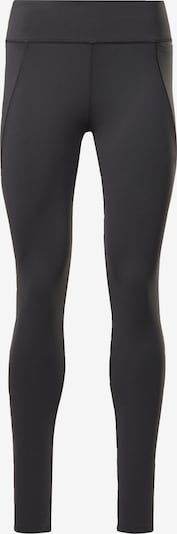 Pantaloni sport Reebok pe gri metalic / alb, Vizualizare produs