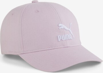 Casquette PUMA en violet : devant