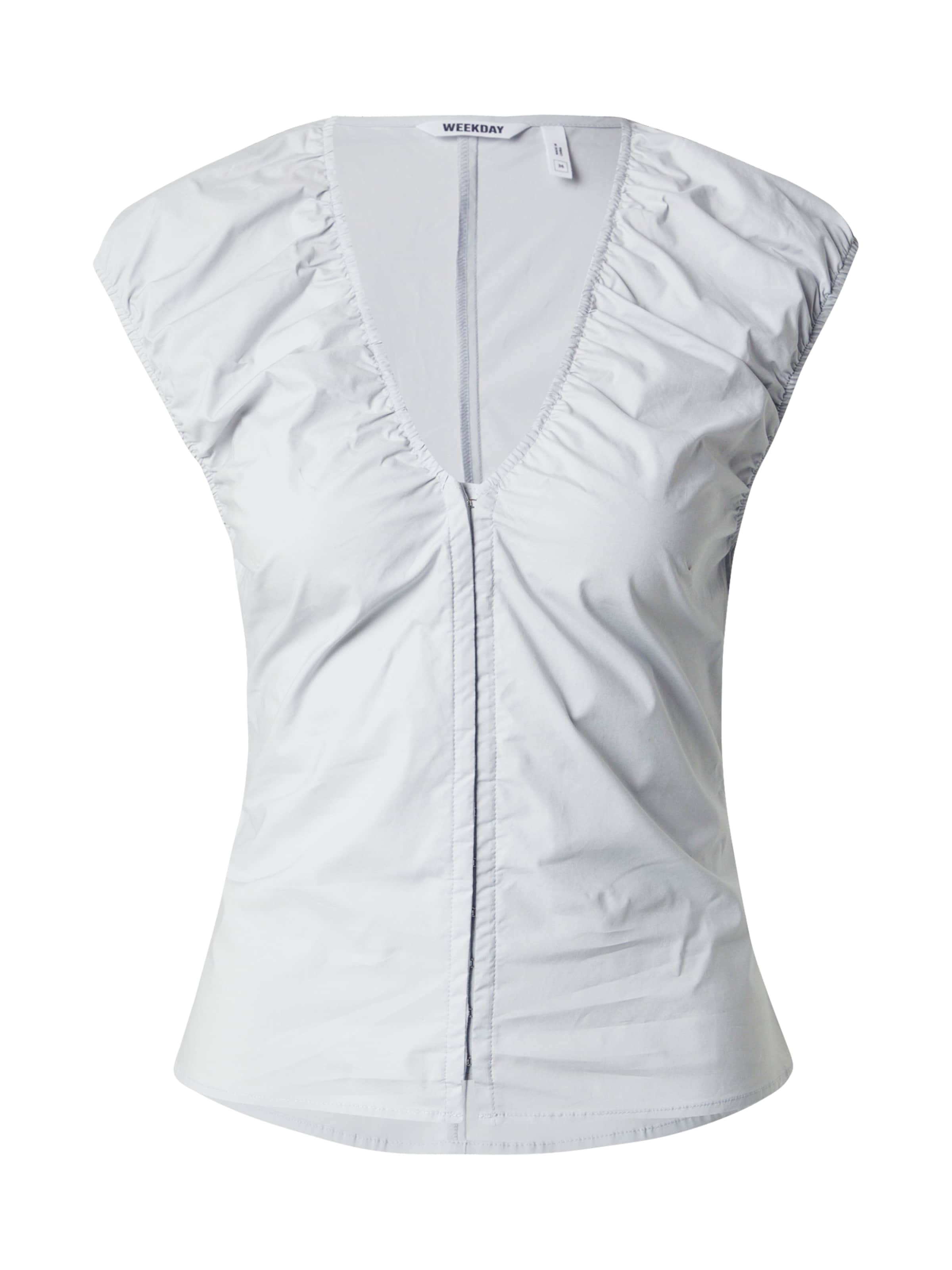 WEEKDAY Blouse 'Lise' in Grey: front