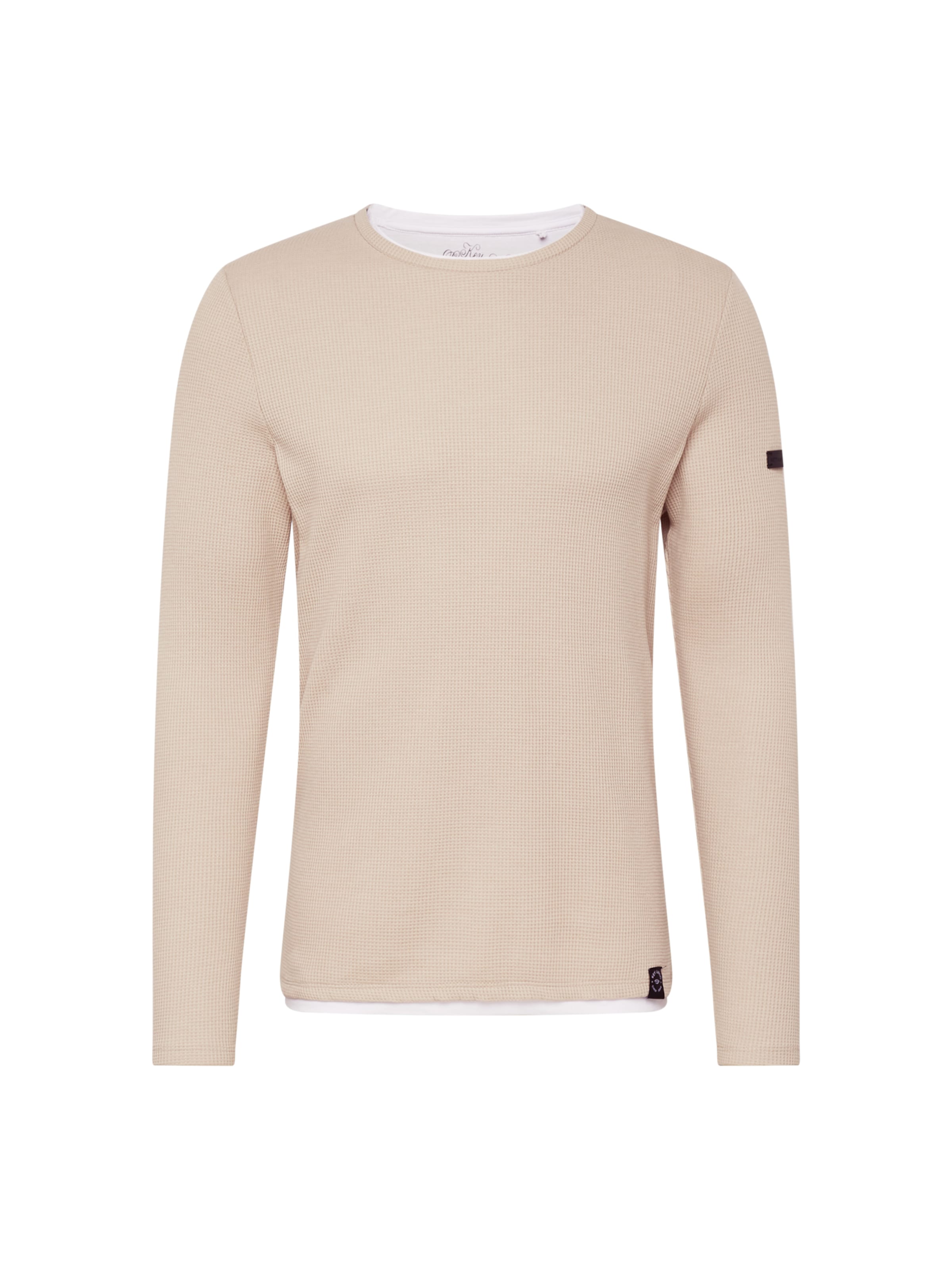 Key Largo Shirt 'STEFANO' in Beige: Vorderseite